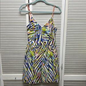 Multicolor Striped Women's Dress
